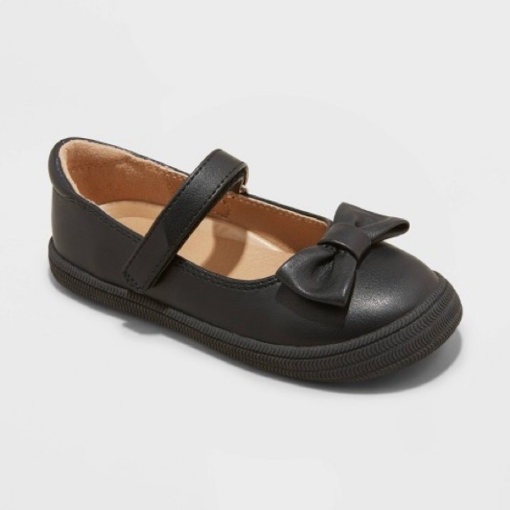 Black Mary Janes Cushioned Heel Supportive Sole